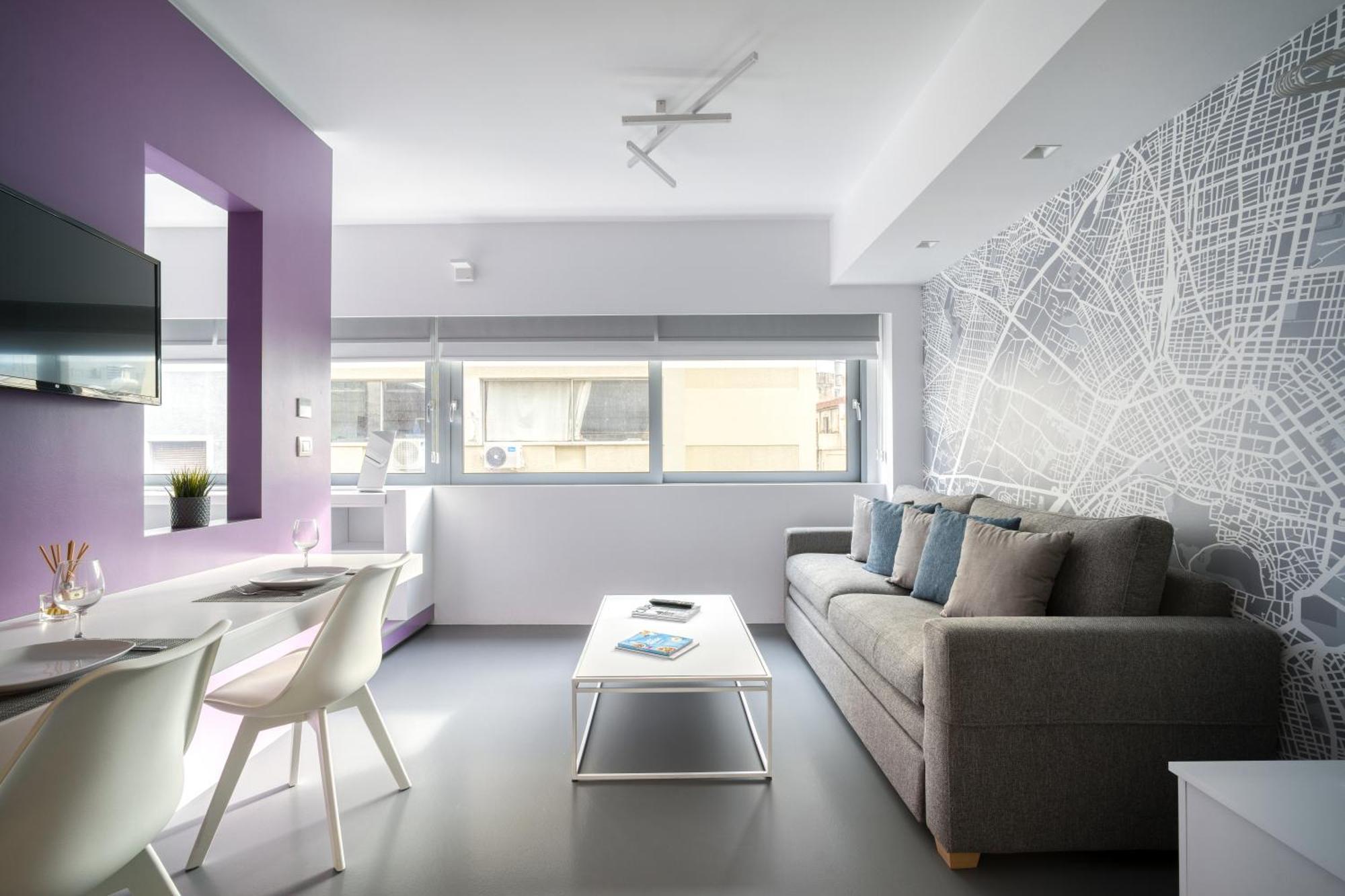 Athens Color Cube Apartment Ngoại thất bức ảnh